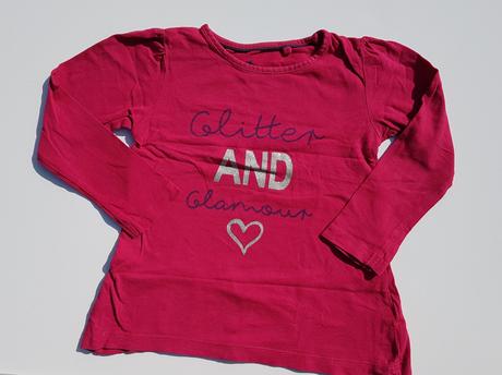 F15 dívčí triko s dlouhým rukávem vel. 98-104, 98