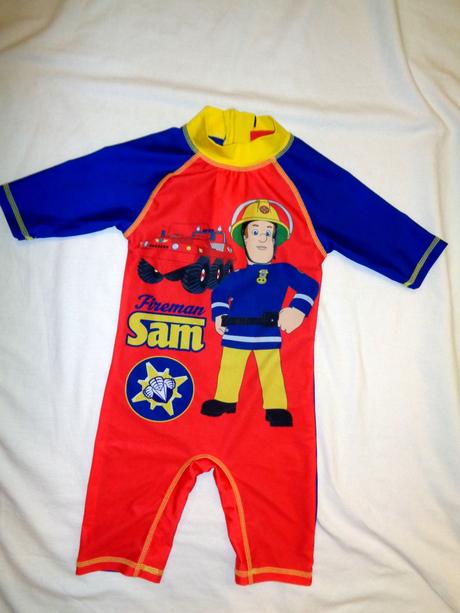 Luxusní plavkový overal s požárníkem samem, 98