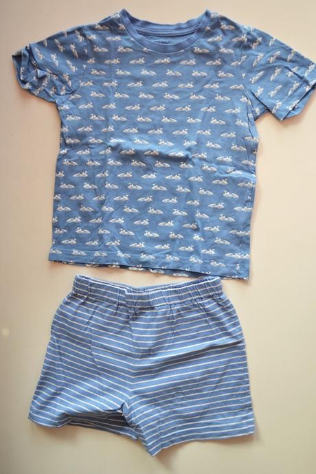 Bavlněné letní pyžamko s autíčky, tcm,110