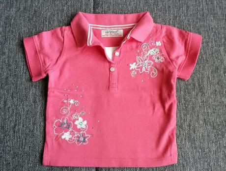 Bavlněné tričko s límečkem vel. 86, early days,86