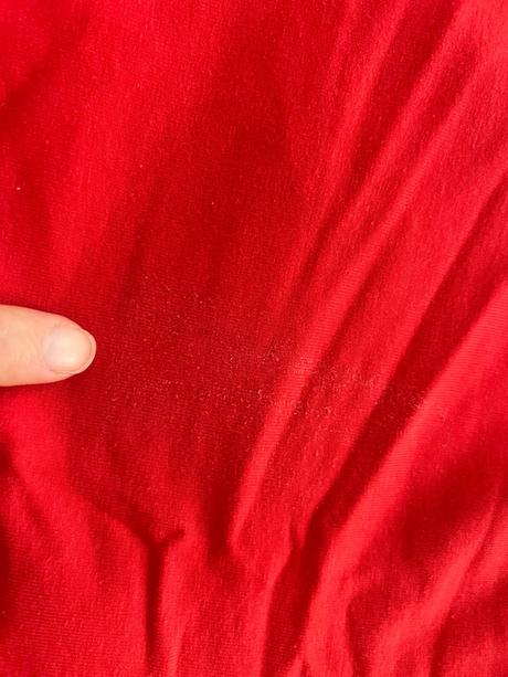 Teplákové šortky vel. m/40-42 tchibo červené, tchibo,m