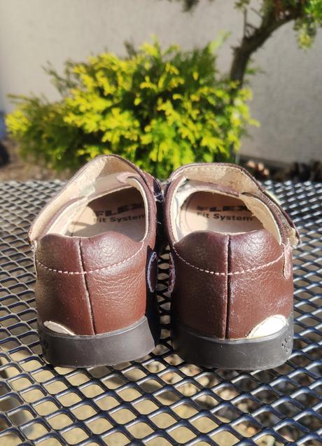 Puntíkované celokožené balerínky pediped barefoot, pediped,26