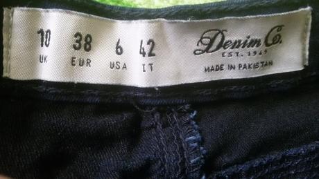 Pružné kalhoty vel 38, denim,38