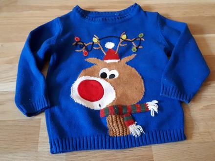 Vánoční svetr vel. 86 next, next,86