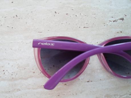 Růžové fialové brýle relax,