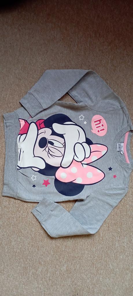 Mikina s minnie zn."disney" vel."128", disney,128