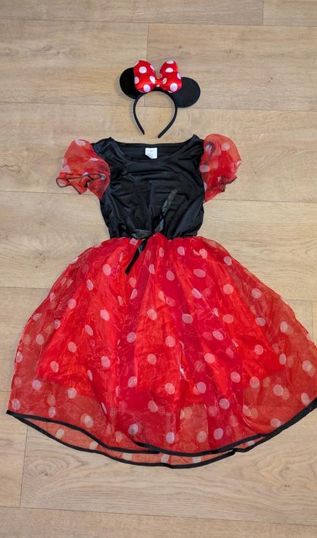 Ka346 karnevalový kostým minie vel. 134, 8 - 9 let,