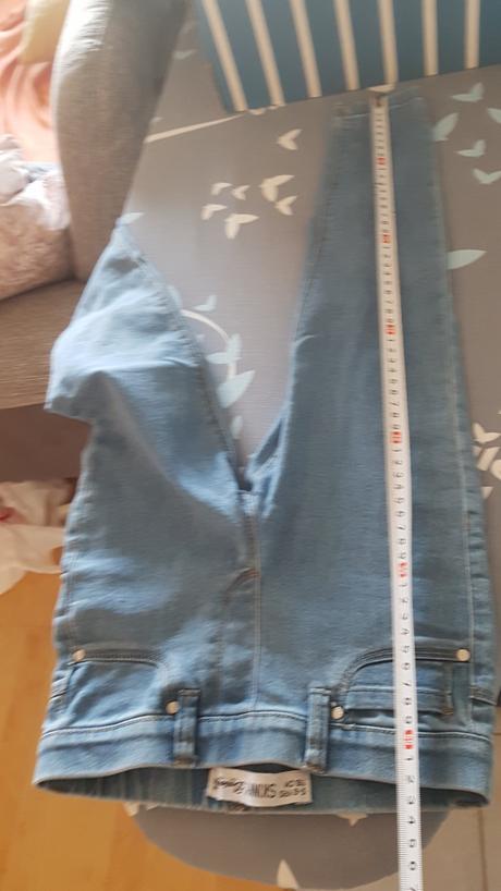 Dívčí džíny značky skinny denim, vel. 5-6 let, denim,116