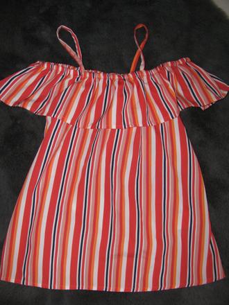 Letní barevná dívčí tunika, halenka, matalan,110