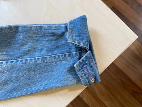 Džínová bunda/sako, vel s spíše xs, big bell, xs