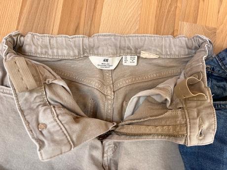 Džíny/rifle wide leg hm vel.158, h&m,158