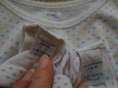 Spodní prádlo - košilka + kalhotky, 86