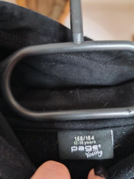 Mikina s nápisem 158/164, xs/s, takko,164