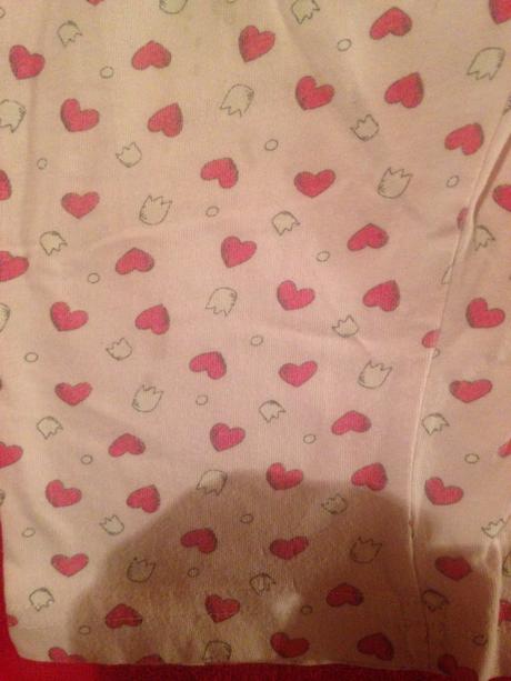 Dívčí pyžamové kalhoty srdíčka - srdce, lupilu,86