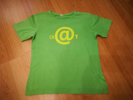 Tričko triko "chat" - jasná zelená, vel. 128-134, bonprix,128