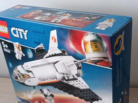 Lego city 60226 raketoplán zkoumající mars,