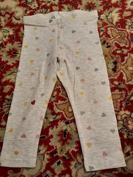 Legíny se záplatkou, h&m,86