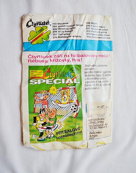 Dětský časopis čtyřlístek 210/ v zajetí magie, 