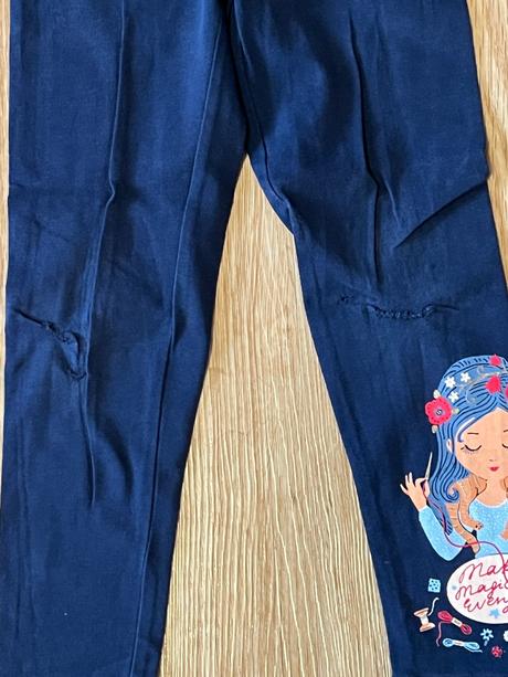 Sada dívčího oblečení - softshell kalhoty aj., 104–116