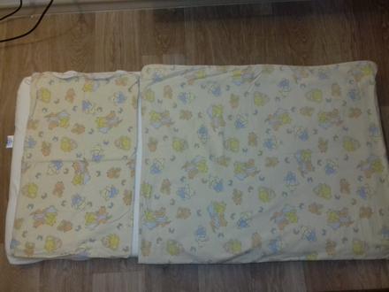 Flanelové povlečení do postýlky, šířka (cm): 90,délka (cm): 130