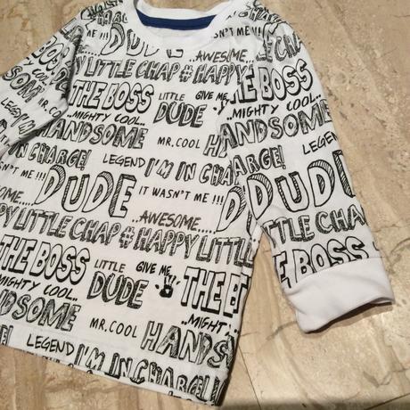 Bavlněné tričko s nápisy zn. matalan, matalan,86