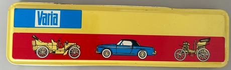 Plechová krabička na barvy, 