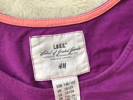 146/152 saty fialove h&m, h&m,146