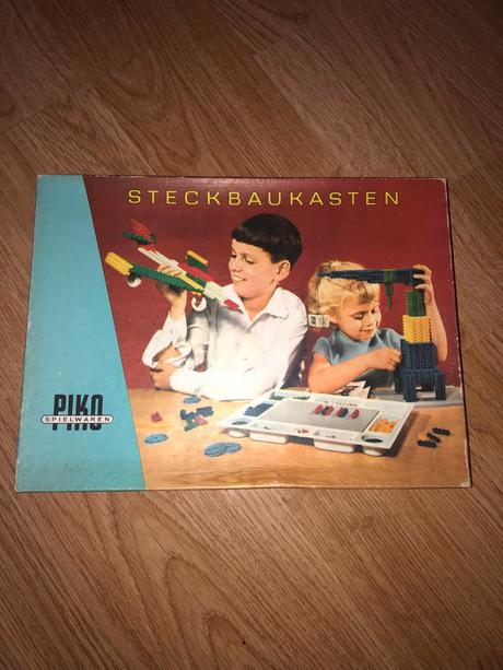 Retro plastová stavebnice piko - ddr, 