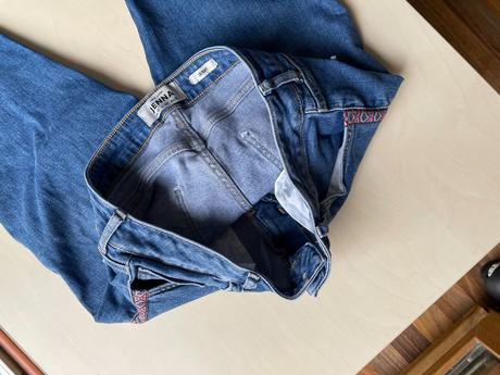 Džíny pro menší nebo kraťasy, vel l, jenna, l