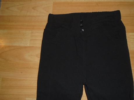 Elastické kalhoty jegginy vel 170 pro hubené, 170 / s