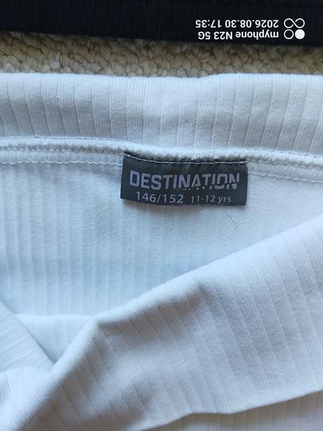 Tričko 2ks zn."h&m a destination" vel."146-152", h&m,146