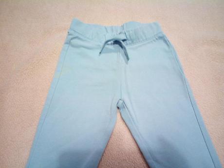 Světle modré tepláčky, c&a,74