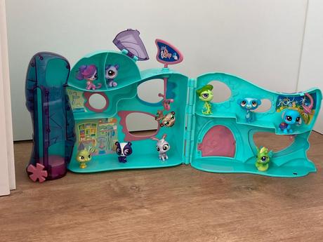 Littlest pet shop - zvířatká, domeček,