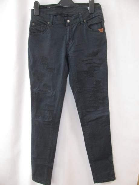 Elastické ,trhané kalhoty,džíny,skiny, exe,34