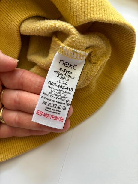 Mikina next s auty - v.4/5 let, next,110