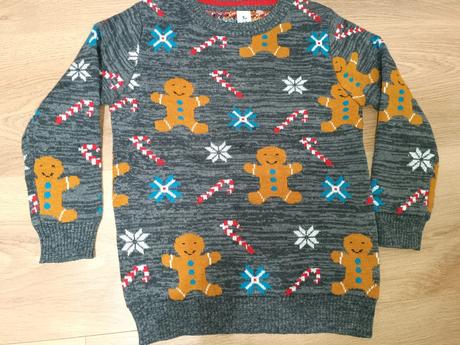 Vánoční svetr s perníčky 110 tu, 110