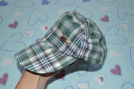 Bavlněná kostkatá kšiltovka s vrtulníkem vel 92/98, 92