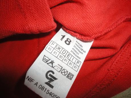 Hezké pólo triko, vel. 12-18 měsíců, 80