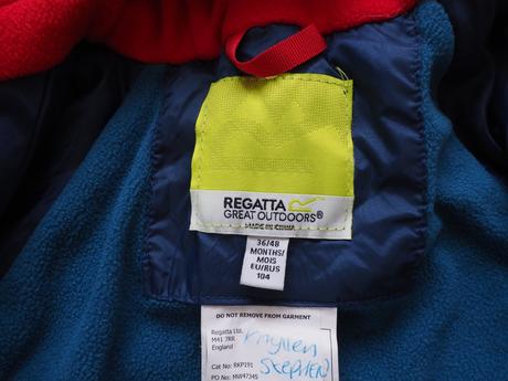 Kombinéza do deště vel 104, regatta,104