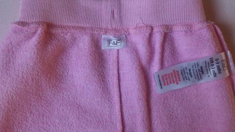 Dětské tepláky, tepláčky, vel.62, zn.f&f, f&f,56