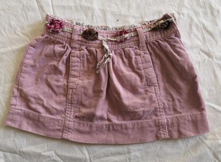 Manžestrová sukýnka, h&m,98