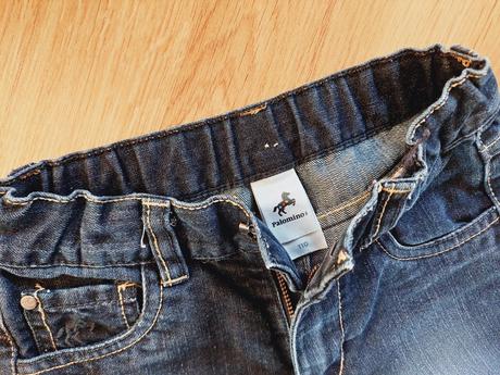 Džínové šortky kraťasy zn. c&a, modré, vel. 110, c&a,110