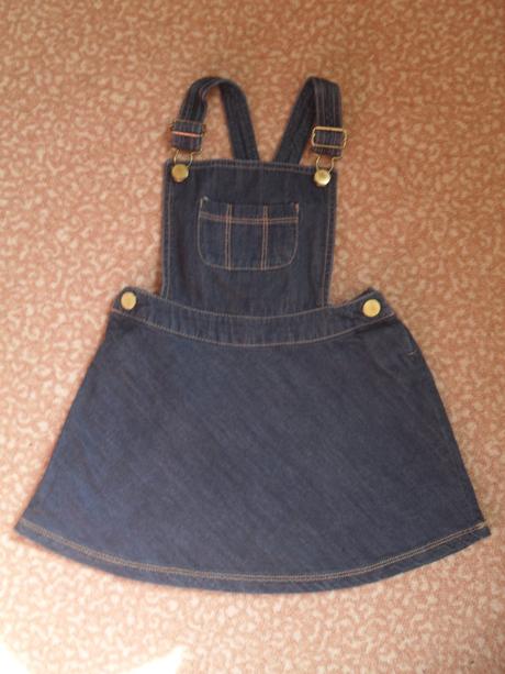 Riflové laclové šaty, next,98