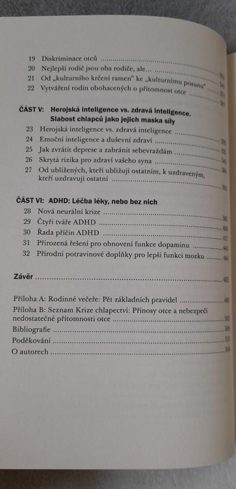 Kniha krize chlapectví,