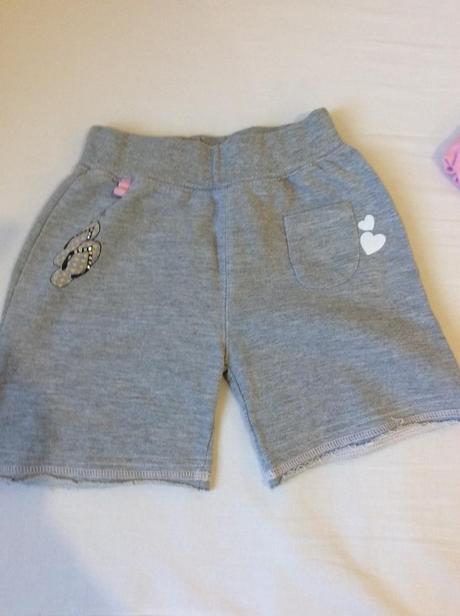 Komplet mikinkové vesty a šortek-kraťasů, 98