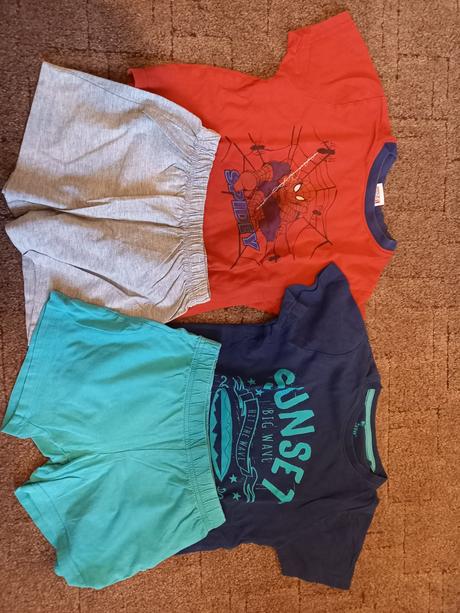 Balíček letního oblečení kluk 110/116, 104–116