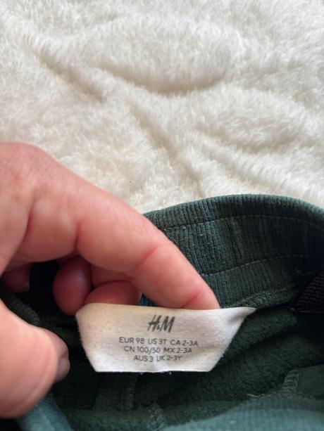 Tepláky - v.98, h&m,98