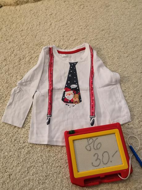 Trička dlouhý rukáv 5 ks, 68–80