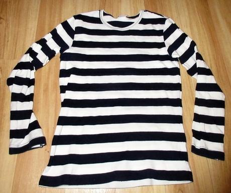 Triko pruhované, pleas,128