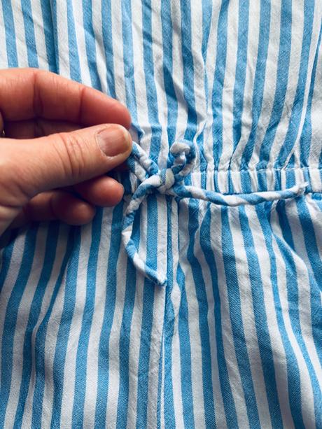 Ob/ overal s proužky- v.152, h&m,152